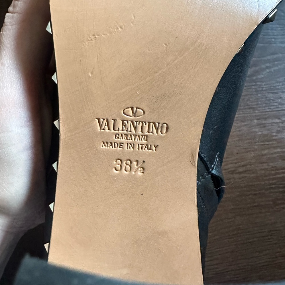 Valentino Rockstud Heeled Boots - Picture 5 of 6